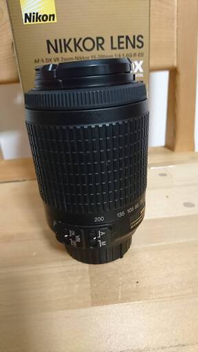 ニコン　VR　AF－5　ズ－ムレンズ　５５－２００ｍｍ