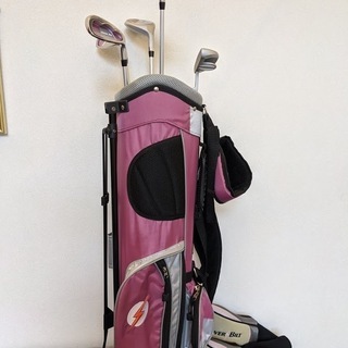 POWER BILT Jr ジュニア ゴルフクラブセット ピンク 女の子 初心者