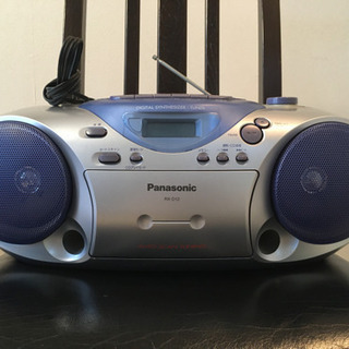 Panasonic CD ラジカセ　カセット　RX-D12