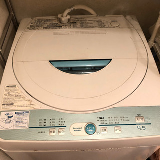 1人用洗濯機　無料　【取引中】