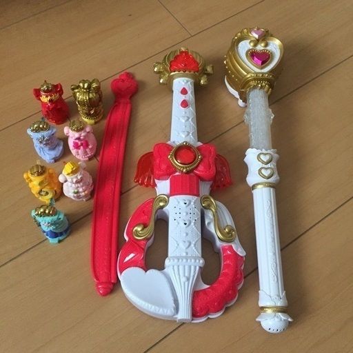 スカーレットバイオリンとクリスタルプリンセスロッド Kaz 町田のおもちゃ ヒーロー遊び の中古あげます 譲ります ジモティーで不用品の処分