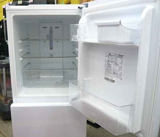 札幌 2017年製 134L 2ドア冷蔵庫 ハイセンス HR-G13A 白 ホワイト 新