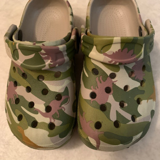 マザウェイズ クロックス風サンダル Yu 和光の子供用品の中古あげます 譲ります ジモティーで不用品の処分