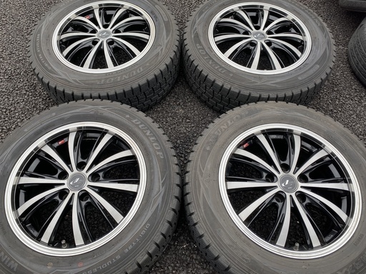 WEDS レオニス EX 6.5J ×16 +40 5H-114.3 ☆ダンロップ