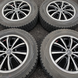 WEDS レオニスEX 6.5J ×16 +40 5H-114.3 ☆ダンロップ スタッドレス 