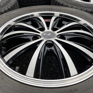 WEDS レオニスEX 6.5J ×16 +40 5H-114.3 ☆ダンロップ スタッドレス 