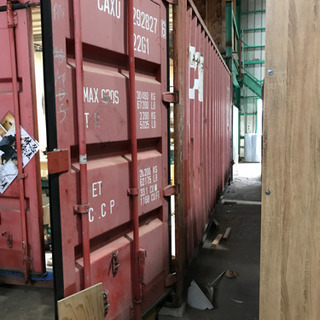 20フィート海上コンテナ 扉、LED照明換気扇付き