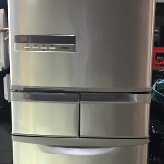 HITACHI 日立 ノンフロン冷凍冷蔵庫 R-K42D(SH)型 415L 2014年製