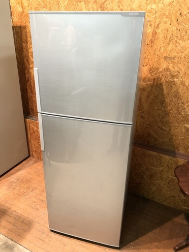 【管理KRR163】SHARP 2017年 SJ-D23C 225L 2ドア冷凍冷蔵庫