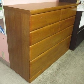 収納家具 jt0035 ローチェスト 4段 6杯 ブラウン 木製 タンス 箪笥 