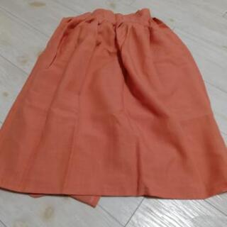 膝下スカート 韓国ファッション スカート 