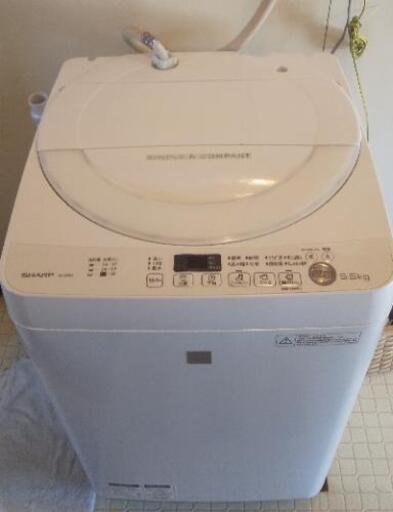 SHARP 全自動洗濯機 5.5kg 2016年製 良品 家電