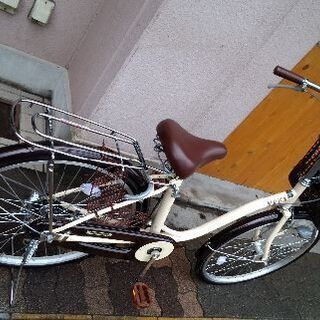 LAPIS[ラピス] 24吋ファミリータウンサイクル シングル/LEDオート