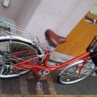 SOUTHERNPORT 26吋ファミリーサイクル アルミ/外装6段/LEDオート