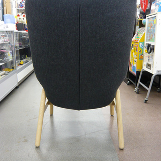 IKEAヴェードボー グレー 一人用ソファ パーソナルチェア 布製 IKEA