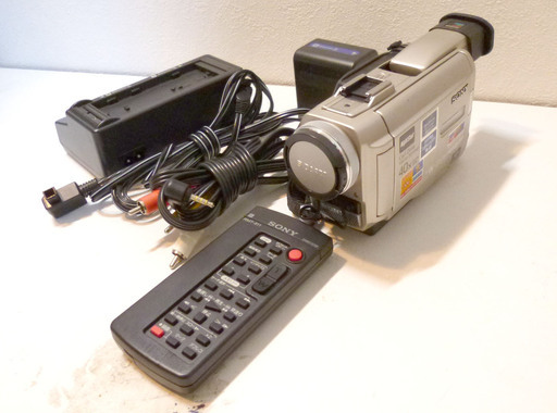 テープ再生OK 動作OK SONY ソニー DCR-TRV10 miniDV ビデオカメラ ナイトショット搭載 札幌 南区 澄川