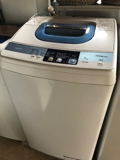 洗濯機　HITACHI　5kg
