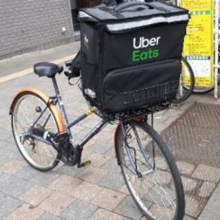 自転車　6段変速　uber eats可