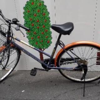 自転車6段変速uber eats可 (岡さん) 東新宿のクロスバイクの中古 