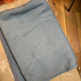 毛布 ブルー 水色 無料