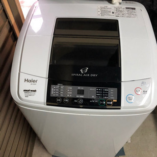 全自動洗濯機　ハイアール　2013年製　5kg