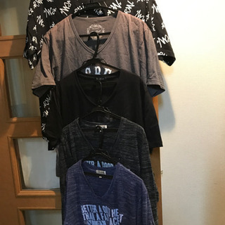 メンズTシャツ　LとLLサイズ　半袖長袖