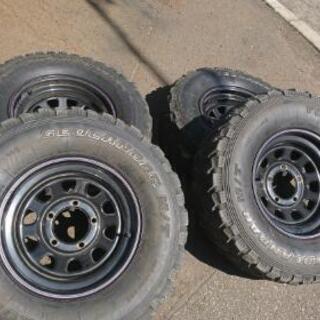 ジムニー 15インチのタイヤ ホイール4本セット