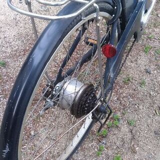 電動アシスト自転車　後輪パンク　動作おそらくok