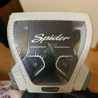 新品！テーラーメイド スパイダーＸ チョーク ホワイト シングルベンド