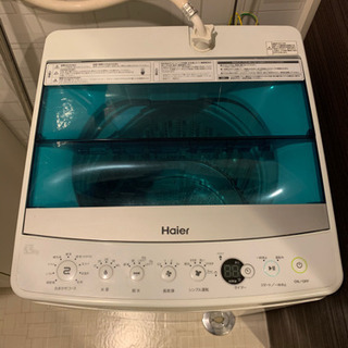 【中古】【美品】 Haier 洗濯機 JW-C55A（引き取り...