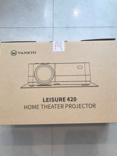 [新品/送料無料]VANKYO プロジェクター LED小型 Leisure420