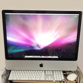 値下げ! Apple imac Early2009 24インチ！ 2.66Dhz Intel Core2Duo メモリ4GB ストレージ640GB アップル マック