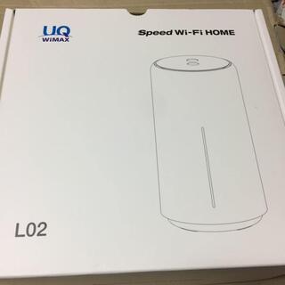 UQ speed Wi-Fi HOME L02 Wi-Fi ルー...