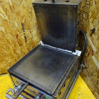 (4717-0)RINNAI リンナイ 両面プレス式 イカ焼き器 TYPE R-402-2 都市ガス用 業務用 厨房機器 飲食店 店舗
