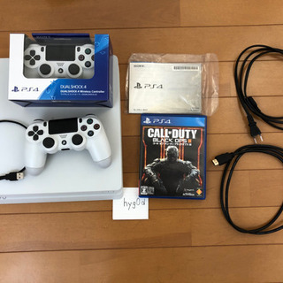 取引き中 ps4 cuh-2100 500GB 白 ソフト、コントローラーセット