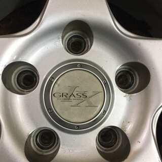 GRASS IX グラス 社外ホイール 15インチ 4本 6J5HPCD114.3+43 セレナ 