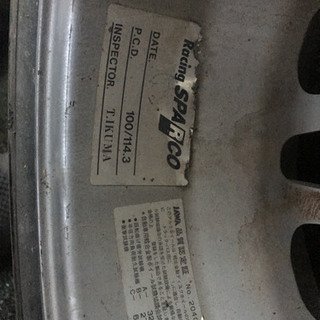 🚗レーシングスパルコ  13インチ 4本セット