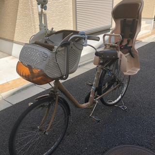 子乗せ自転車　3人乗り　26インチ　プチママン　OGK