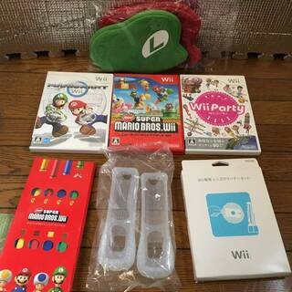 超レア希少 福袋☆マリオ好きな人にオススメ WiiとWiiU ゲームハンドル