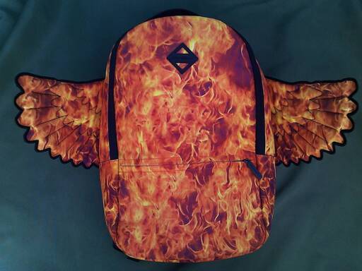 大人気☆超お得！新品☆フェニックス【SPRAYGROUND (スプレーグラウンド)】 BACKPACK (バックパック) HADES FIRE WINGS [B294]デイバッグ