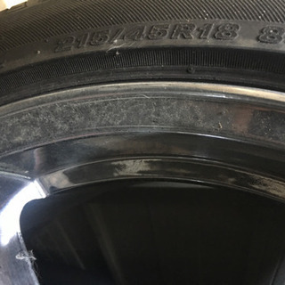 18インチ アルミタイヤ 4本セット