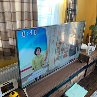 LG 55V型 液晶 テレビ 55UJ6100 4K 外付けHDD裏番組録画対応 美品