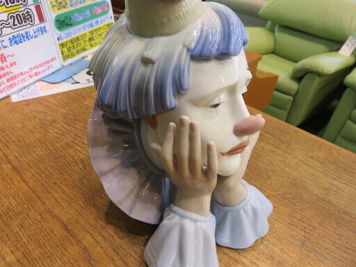 店舗同時販売中】LLADRO/クラウンピエロ