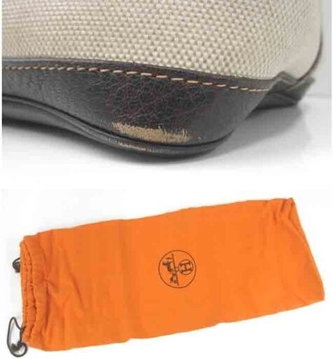 本物 エルメス ガーデンパーティーPM トートバッグ 保存袋付き 札幌