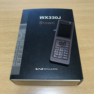 WILLCOM携帯電話/WX330J