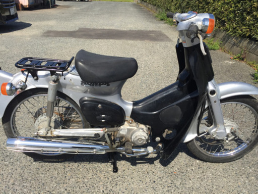 売約済み　ホンダ スーパーカブ ストリート仕様 黒/銀 普通に乗れる 福岡市
