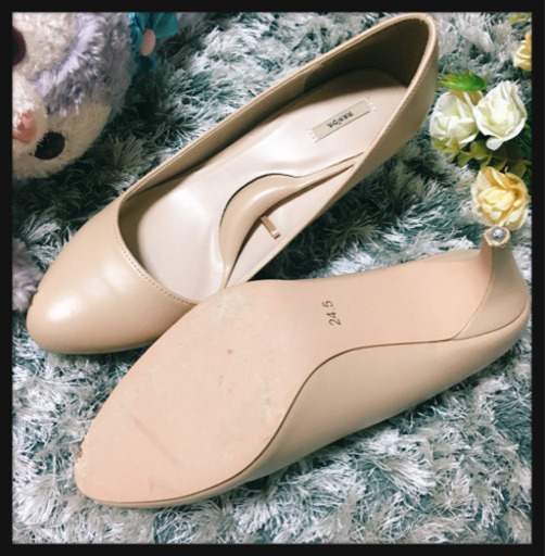 ご購入者様決定[RANDA]パンプス ハイヒール 大人可愛い スキンベージュ