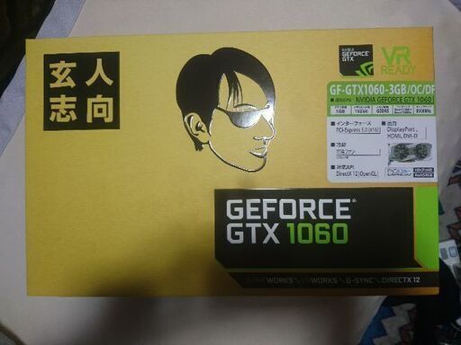 PCパーツ GF-GTX1060-3GB/OC/DF