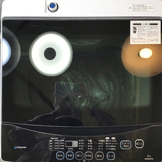 送料無料・設置無料サービス有り】洗濯機 2017年製 maxzen JW06MD01WB 中古