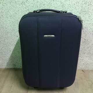 2綸 キャリーバッグ スーツケース 紺色 幅35cm×奥行24c...